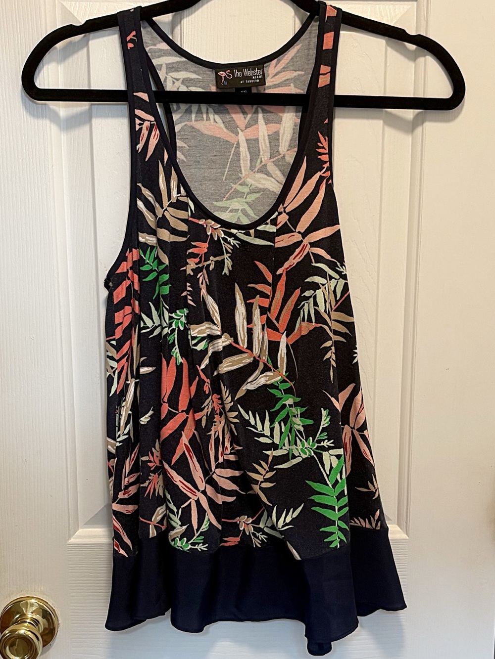 ♥️💖 The Webster Miami at Target Racerback Top Tropical XS